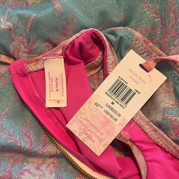 Hurley x LoveShackFancy NWT One Piece Swimsuit | Medium - Picture 10 of 16